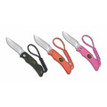 Outdoor Edge Mini Grip Hunting Knife in Pink